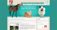 Desktop Screenshot of dchanimalrescue.org.au